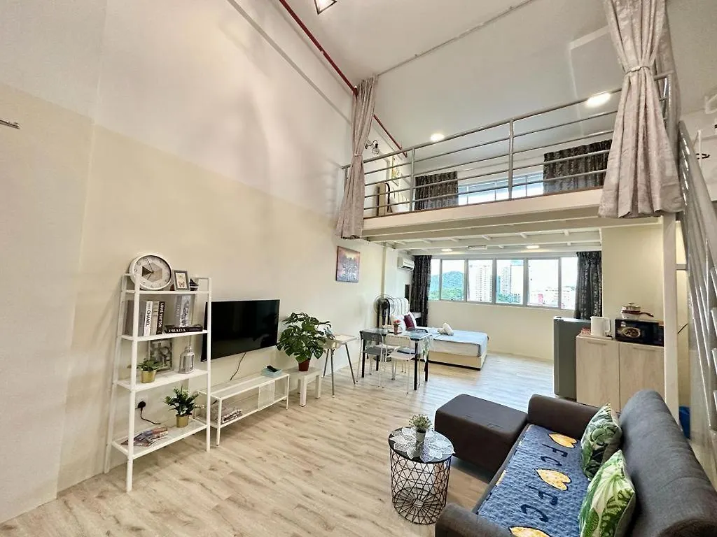 Ceo9 Duplex Premier Suite #2-7Pax#Disneys Hs #Pisa #Usm #Pantai Hospital Bayan Lepas Apartment